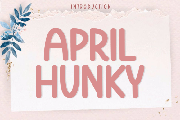 April Hunky: A Crisp Handwritten Font for Modern Editorial Design