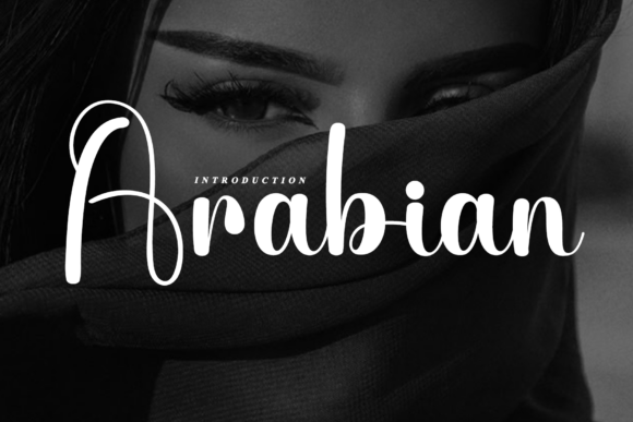 Arabian Font: A Sweet Script for Makers