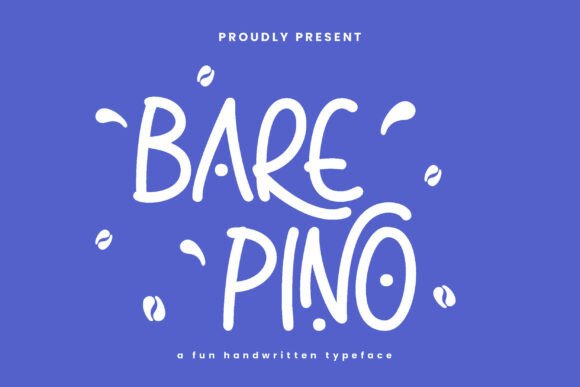 Barepino: A Playful Handwritten Font for Makers