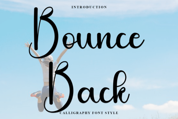 Bounce Back: A Playful Script Font for Makers