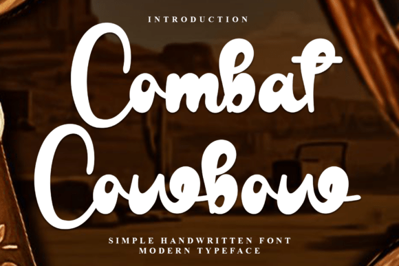 Combat Cowbow: A Friendly Typeface for Web Design