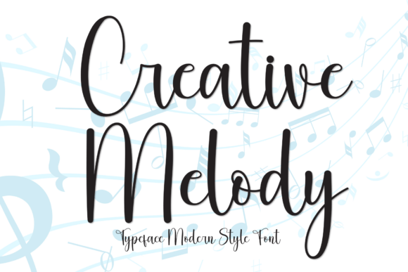 Creative Melody: A Handwritten Font for Campaigns