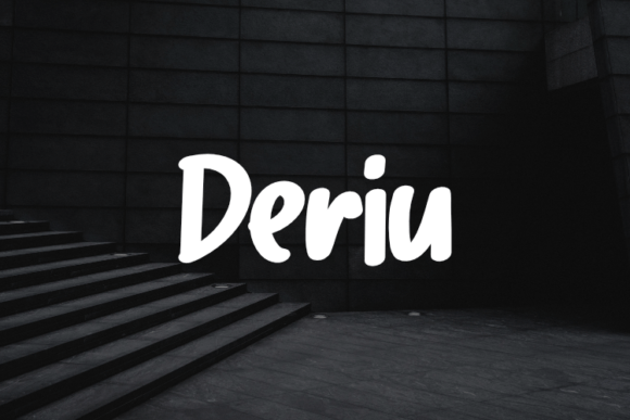 Deriu Font: Elegant Typography for Crafters