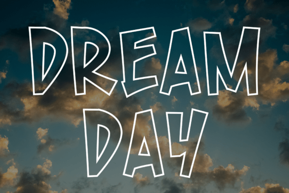 Dream Day Font: Elevating Campaign Visuals with Modern Script