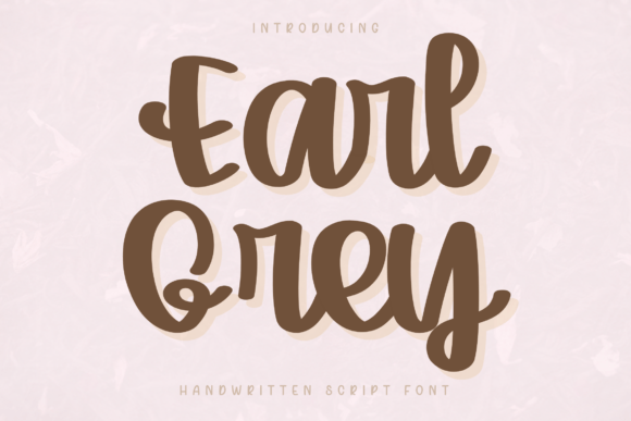 Earl Grey: A Warm Script Font for Web Design