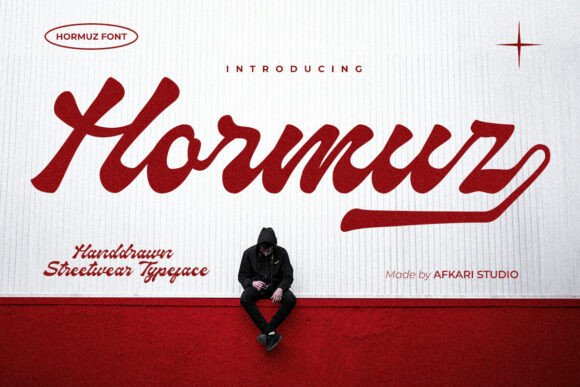 Hormuz: A Bold Script Typeface for Modern Editorial Design