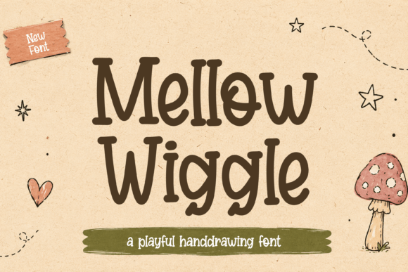 Mellow Wiggle: A Playful Handwritten Font for Web Design