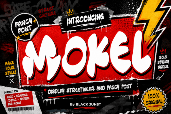 Mokel Font: Urban Edge for Crafters
