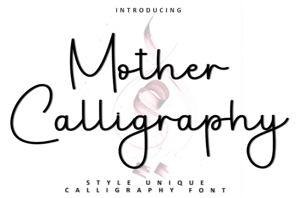 Mother Calligraphy: A Soft Typeface for Branding