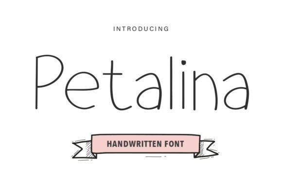 Petalina Font: Elegant Handwritten Typography for Makers