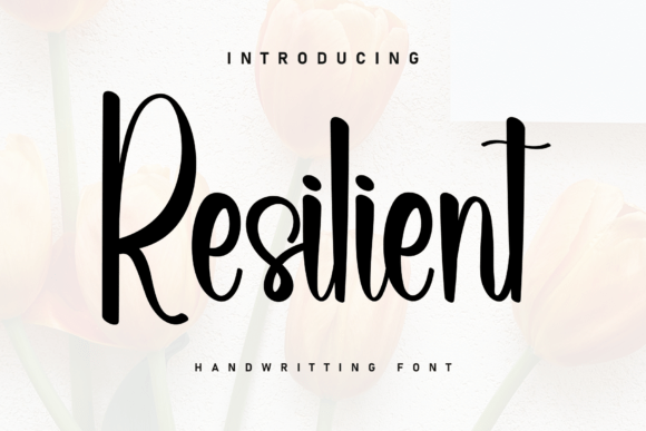 Resilient: A Handwritten Font for Brand Identity