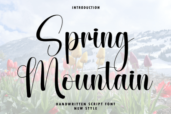 Spring Mountain Font for Elegant Business Branding
