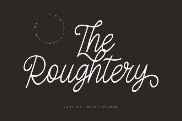 The Roughtery: A Handwritten Font for Branding