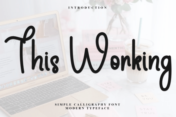 This Working Font for Small Business Branding