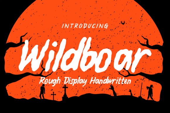 Wildboar: A Raw Handwritten Font for Bold Branding